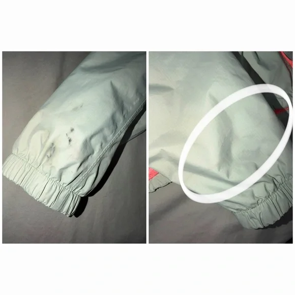 The North Face Women’s XXL Waterproof Windbreaker Jacket – Gray & Pink - Picture 9 of 11